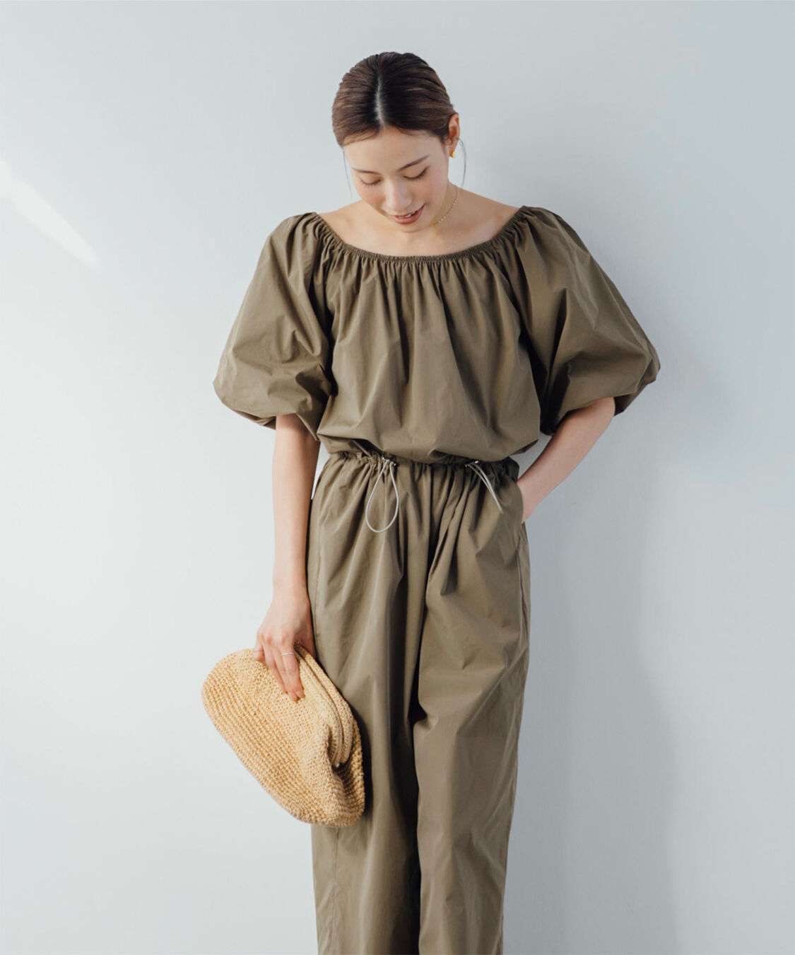 ur's「【黒川翼さんコラボアイテム】バルーンスリーブオールインワン/ラッシュガード」|コンビネゾン|