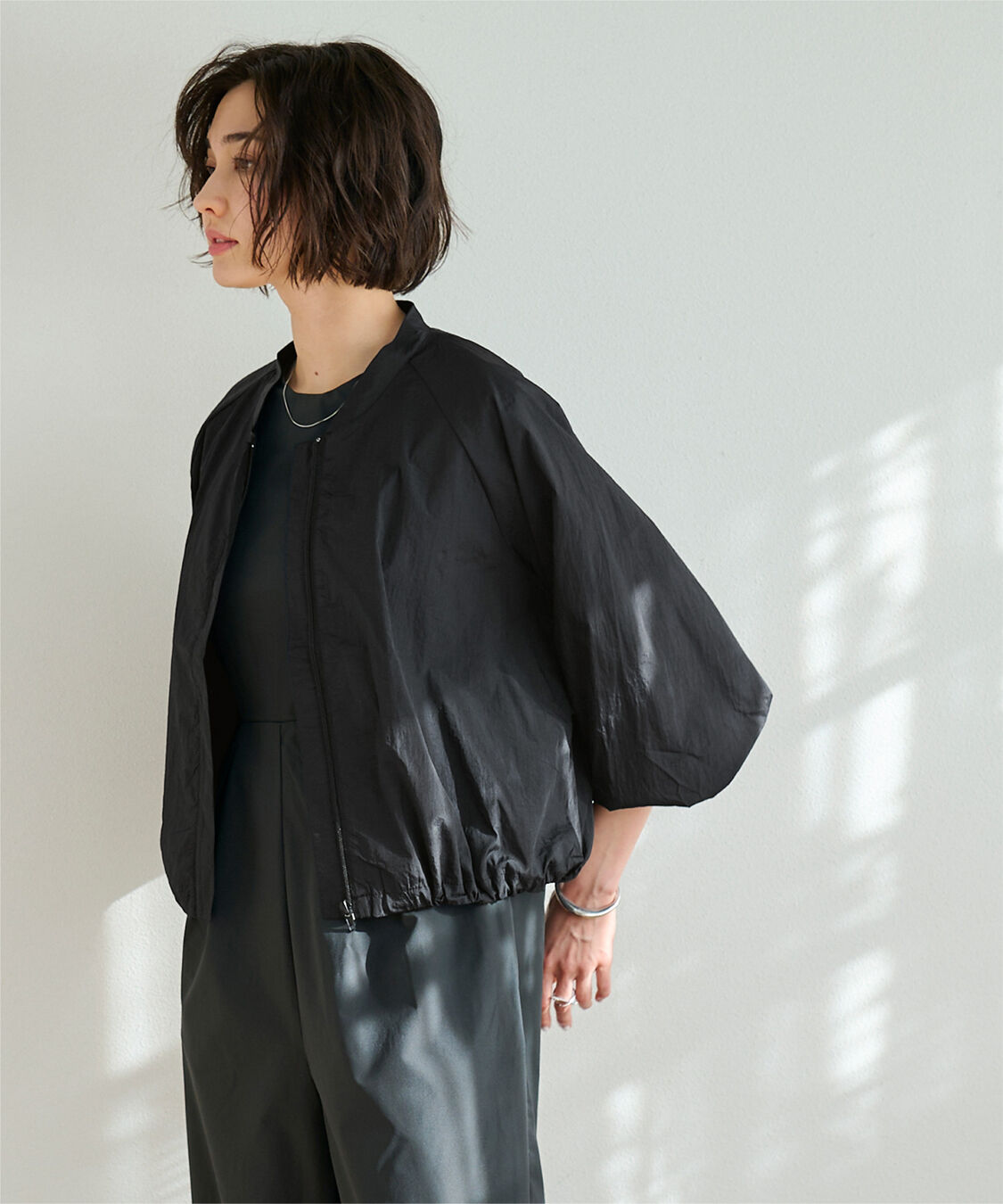 ur's「ドローストリングブルゾン/ラッシュガード」|ブルゾン・スタジャン|