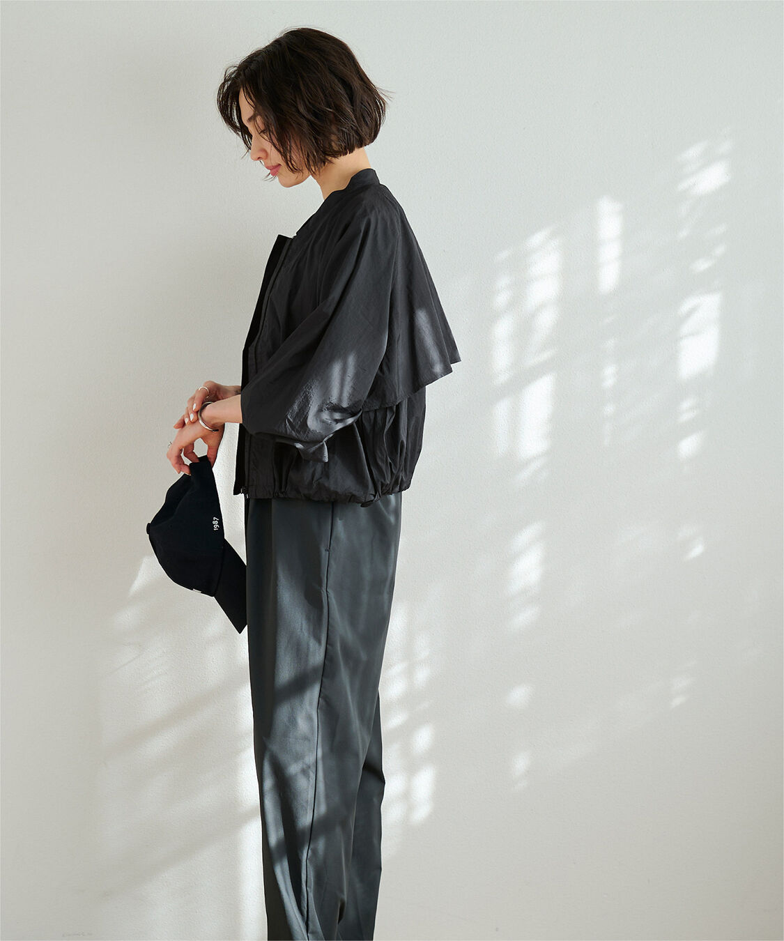 ur's「ドローストリングブルゾン/ラッシュガード」|ブルゾン・スタジャン|