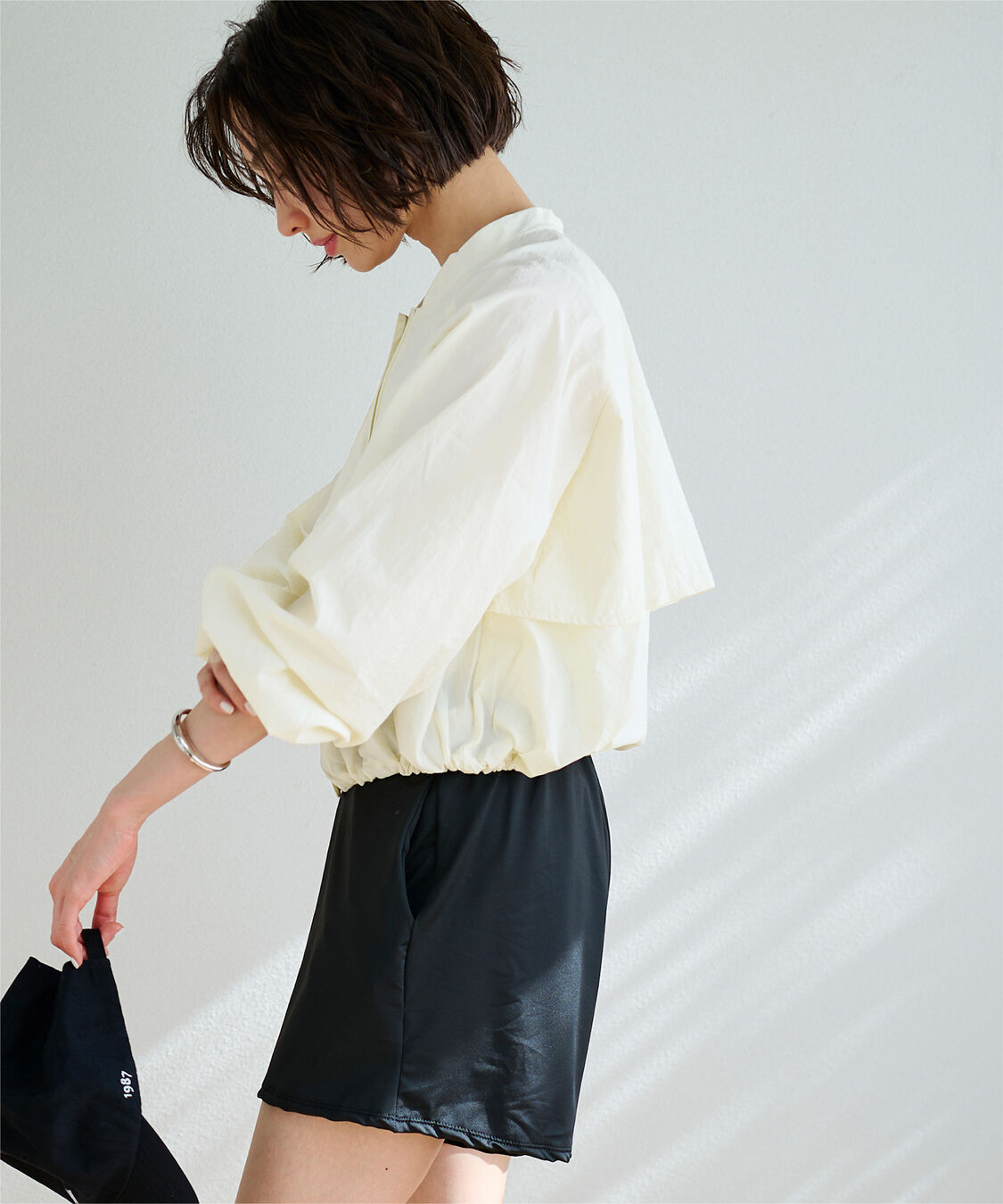 ur's「ドローストリングブルゾン/ラッシュガード」|ブルゾン・スタジャン|