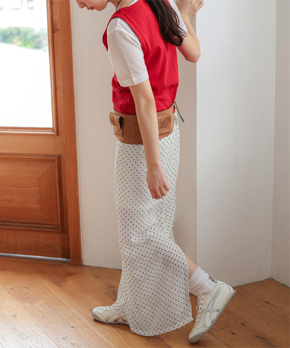 miette「シアードットIラインスカート」|スカート|