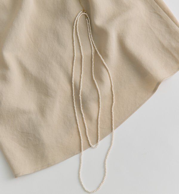  「2WAYパールネックレス」|ネックレス|