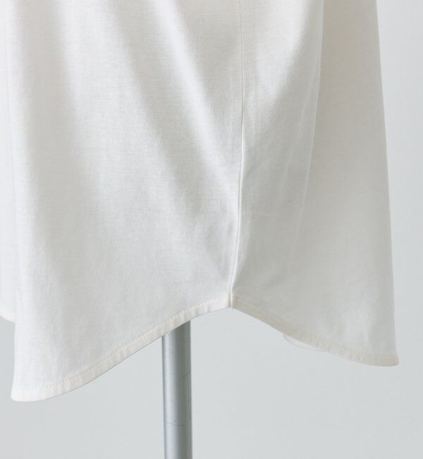  「【汗ジミ防止加工】ワンポイントロゴ刺繍Tシャツ」|プルオーバー|