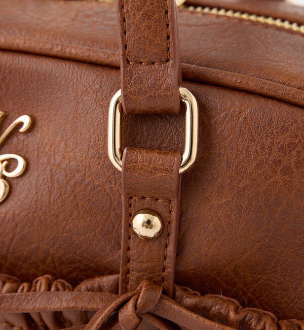  「ドロストリボン付きスクエアバッグ」|ショルダー・メッセンジャー|