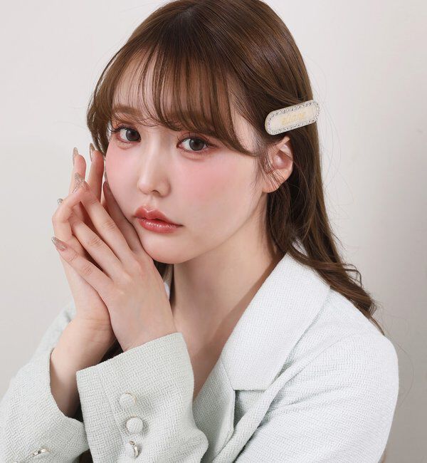  「【Eliane Collection】ロゴラインストーンピン」|その他|