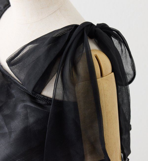  「swimwear/肩リボンワンショル+フレアミニスカート(3点セット)」|その他|