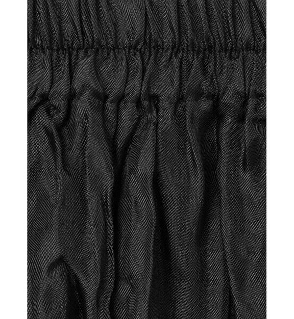 mizuiro ind「mizuiro ind サテンワッシャープリーツスカート」|スカート|