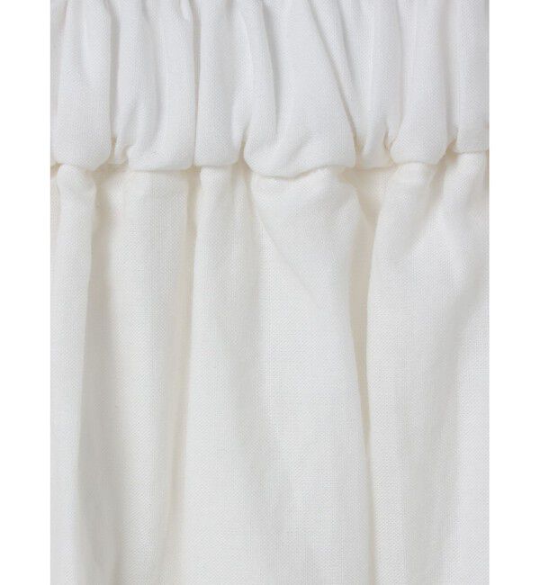 MARMARMAR「MARMARMAR レース切り替えタックボリュームスカート」|スカート|