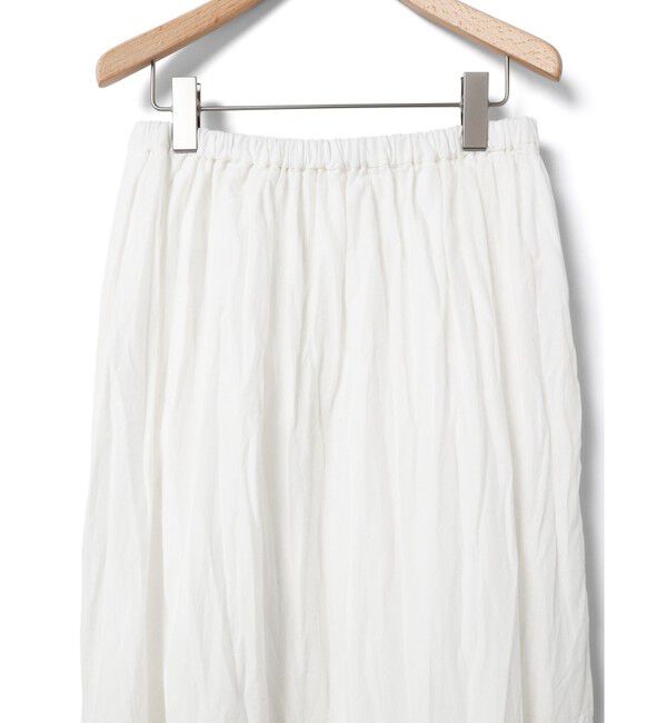 MARMARMAR「MARMARMAR レース切り替えタックボリュームスカート」|スカート|