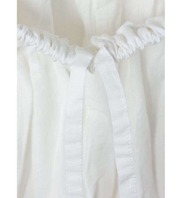 MARMARMAR「MARMARMAR レース切り替えタックボリュームスカート」|スカート|