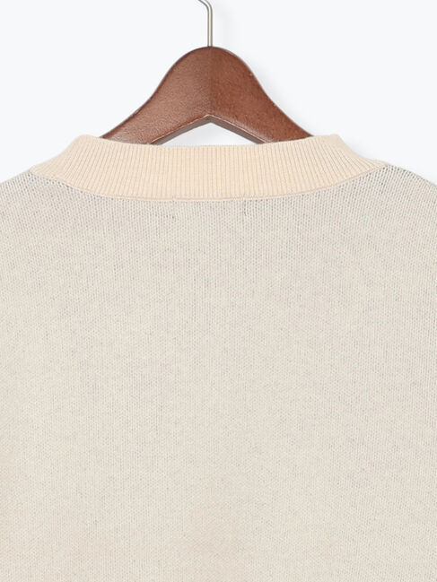 Te chichi TERRASSE「フルーツモチーフロゴニットプルオーバー」|ニット・セーター|