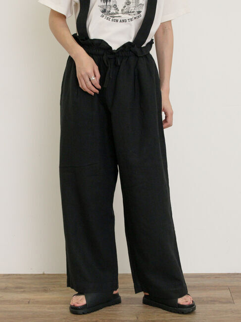 Samansa Mos2「【Cross&times;Linen】サス付パンツ」|その他|