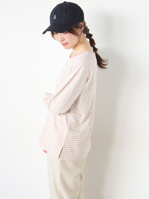 Samansa Mos2「スラブ天竺インナー」|Tシャツ・カットソー|