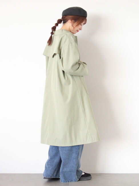 Samansa Mos2「【花粉防止加工】ステンカラーコート」|その他|