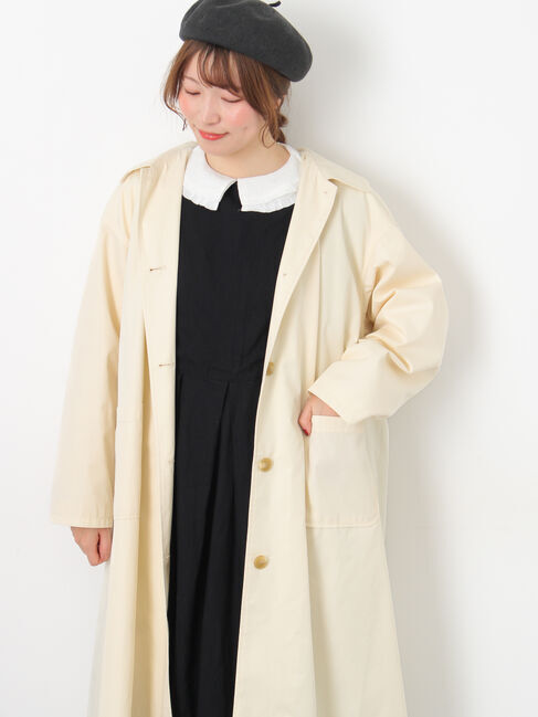 Samansa Mos2「【花粉防止加工】ステンカラーコート」|その他|