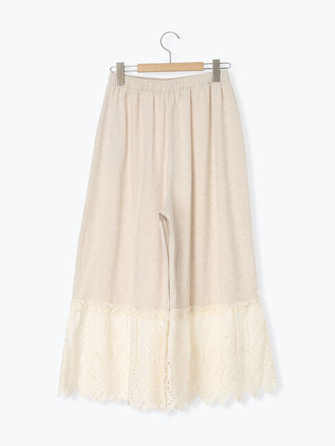 Samansa Mos2「【接触冷感】裾スカラップレースカットペチパンツ」|その他|