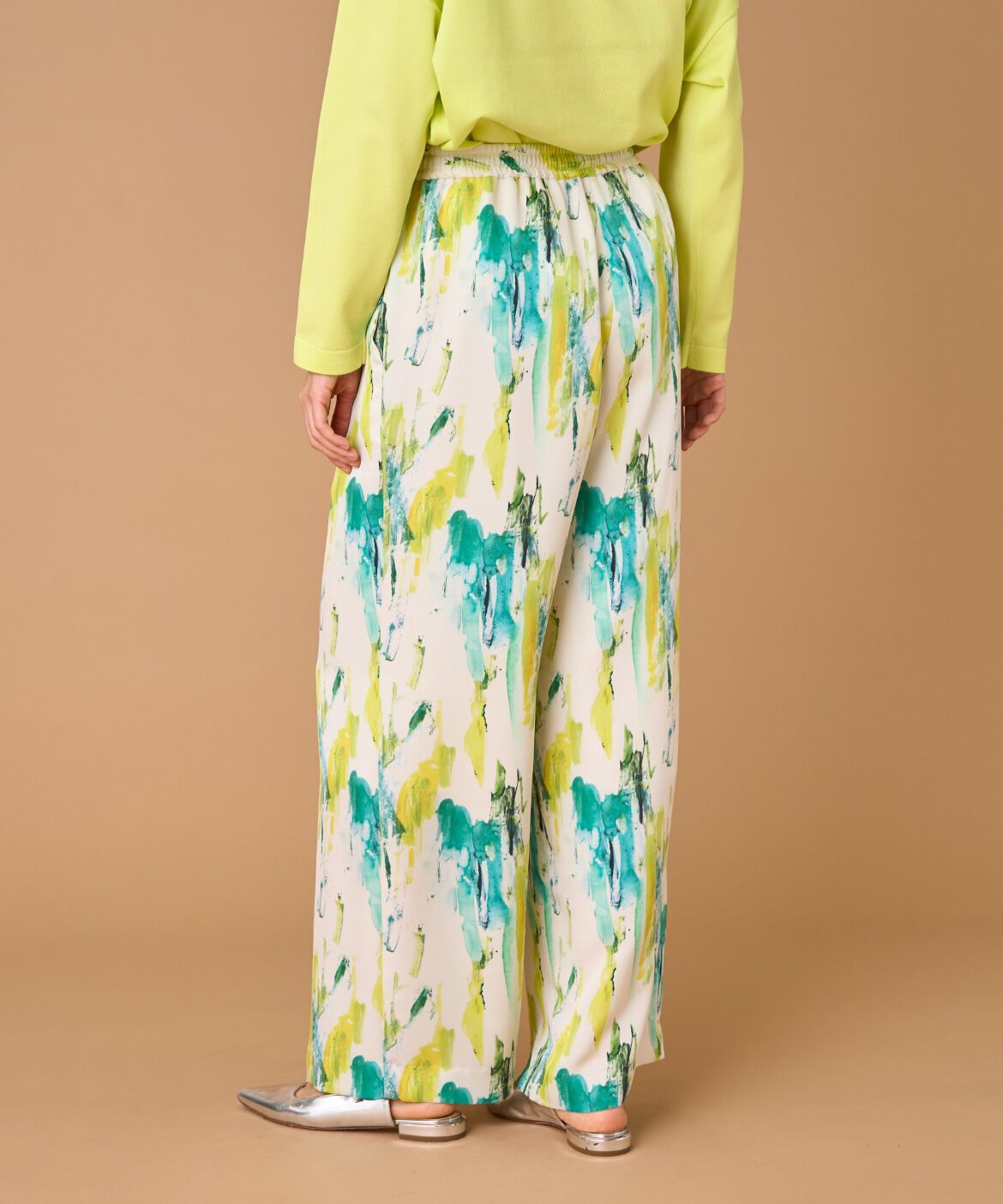 INED「プリントワイドパンツ」|その他|