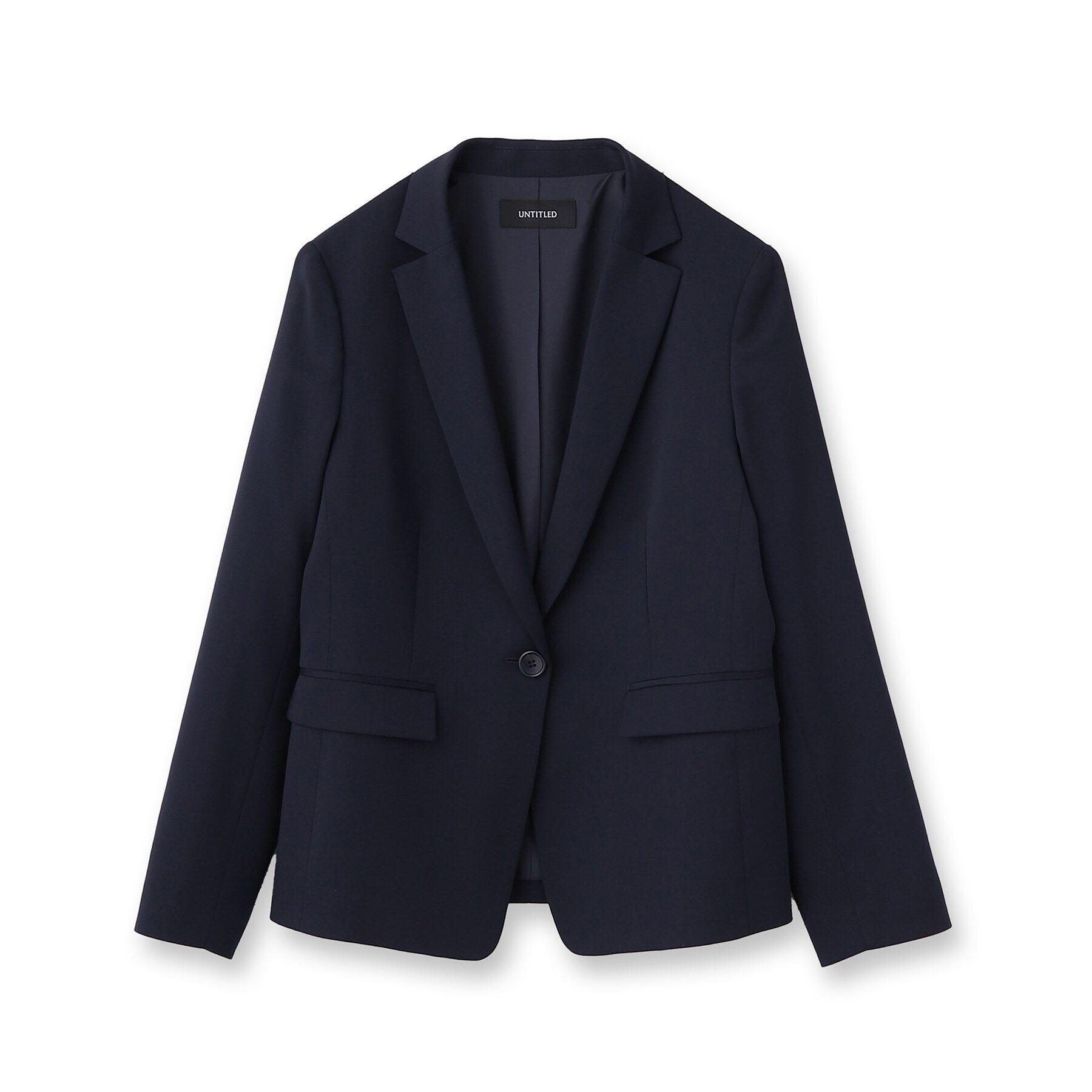 UNTITLED「【軽くて快適！】ウール混 ストレッチテーラードジャケット」|テーラードジャケット|