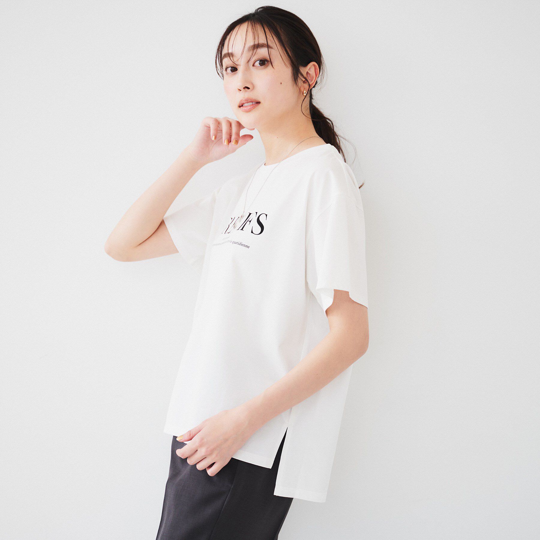 UNTITLED「ロゴTシャツ」|Tシャツ・カットソー|