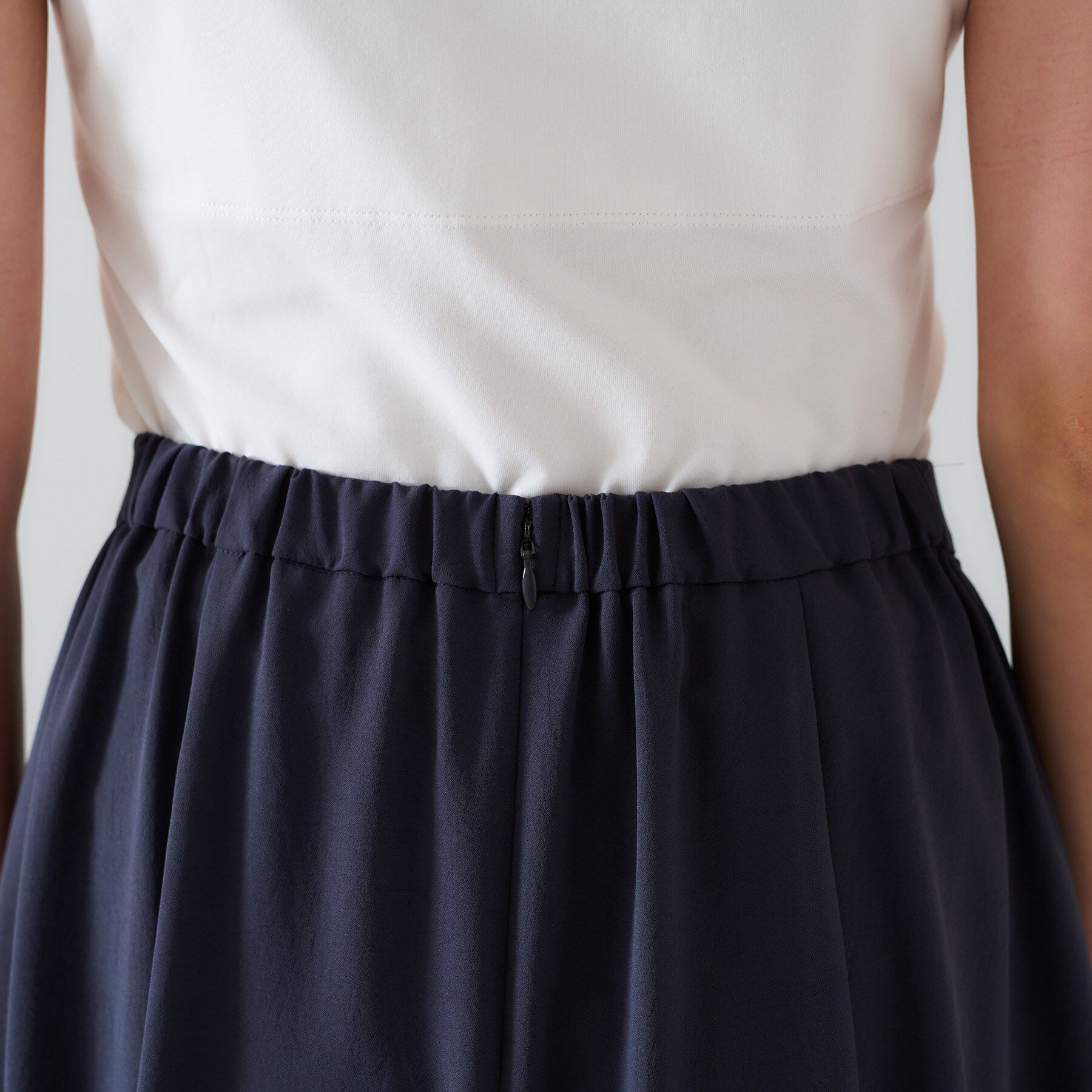 UNTITLED「【セットアップ可/接触冷感/イージーケア】リラクミスト フレアスカート」|スカート|