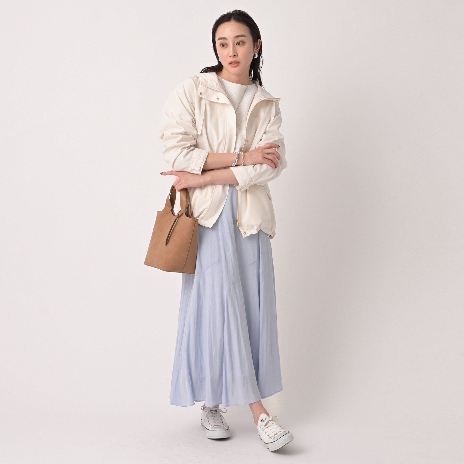 UNTITLED「【ゆったり/洗える】クロップドニットプルオーバー」|ニット・セーター|