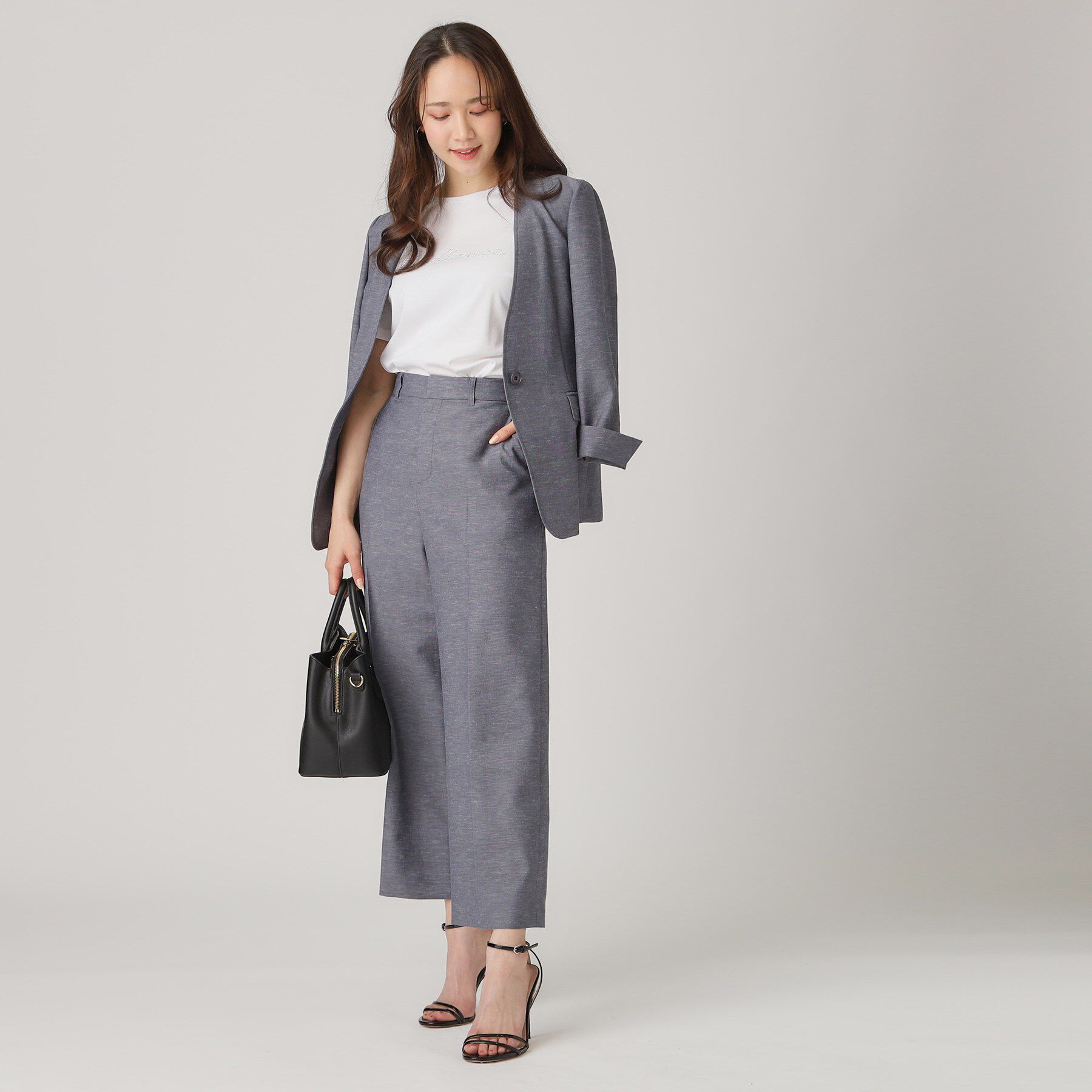 COUP DE CHANCE「【洗える／日本製】ノーカラージャケット」|ノーカラージャケット|