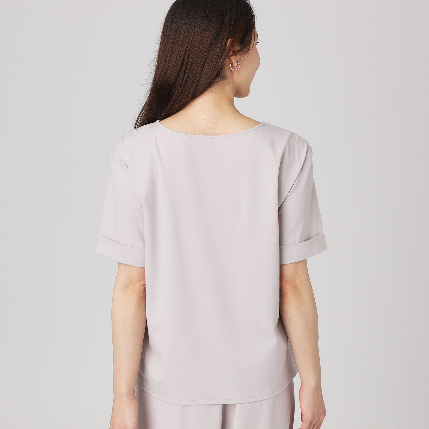 COUP DE CHANCE「【手洗い可】袖デザインのプルオーバー」|Tシャツ・カットソー|