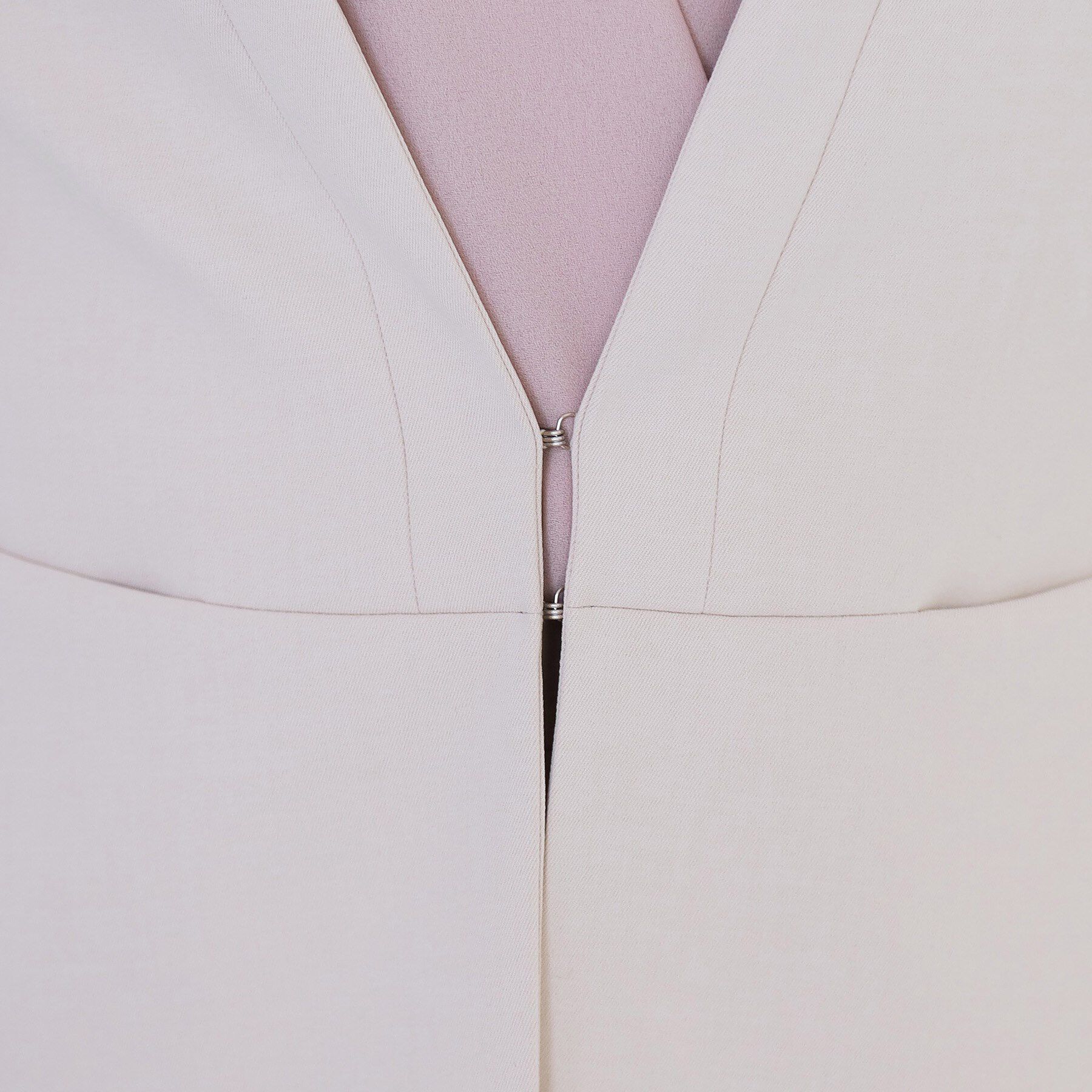 COUP DE CHANCE「【手洗い可／日本製／スーツ可】カラーレスジャケット」|ノーカラージャケット|