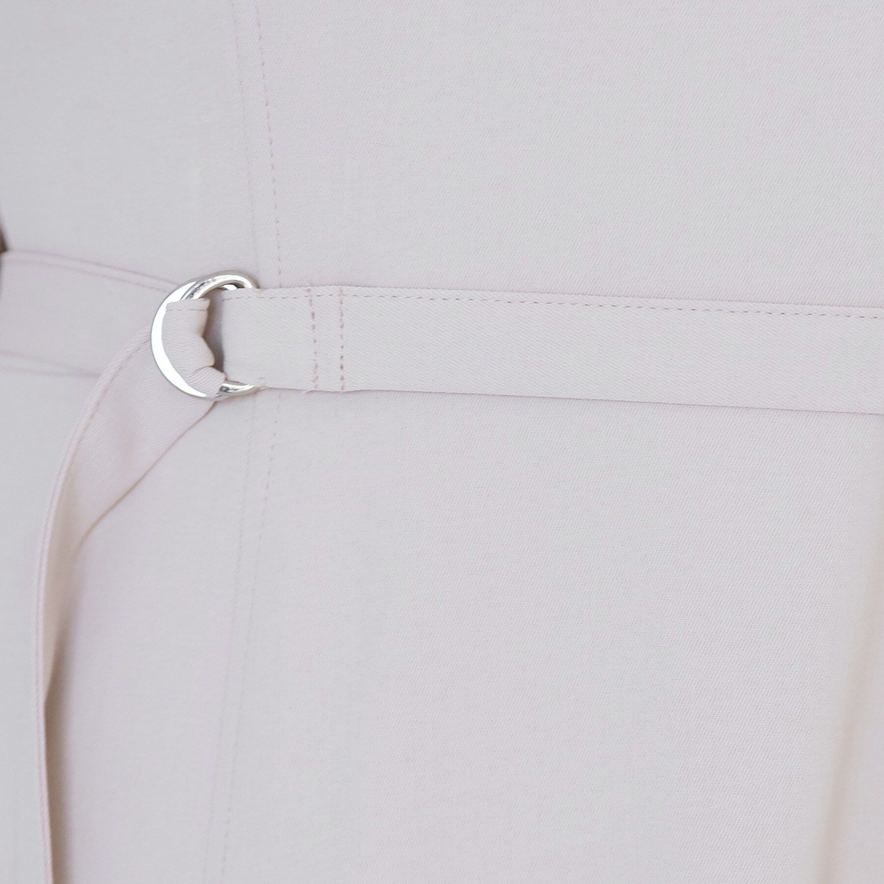 COUP DE CHANCE「【手洗い可／日本製／伸縮性／セットアップ可】共地ベルト付フレアーワンピース」|ワンピース|