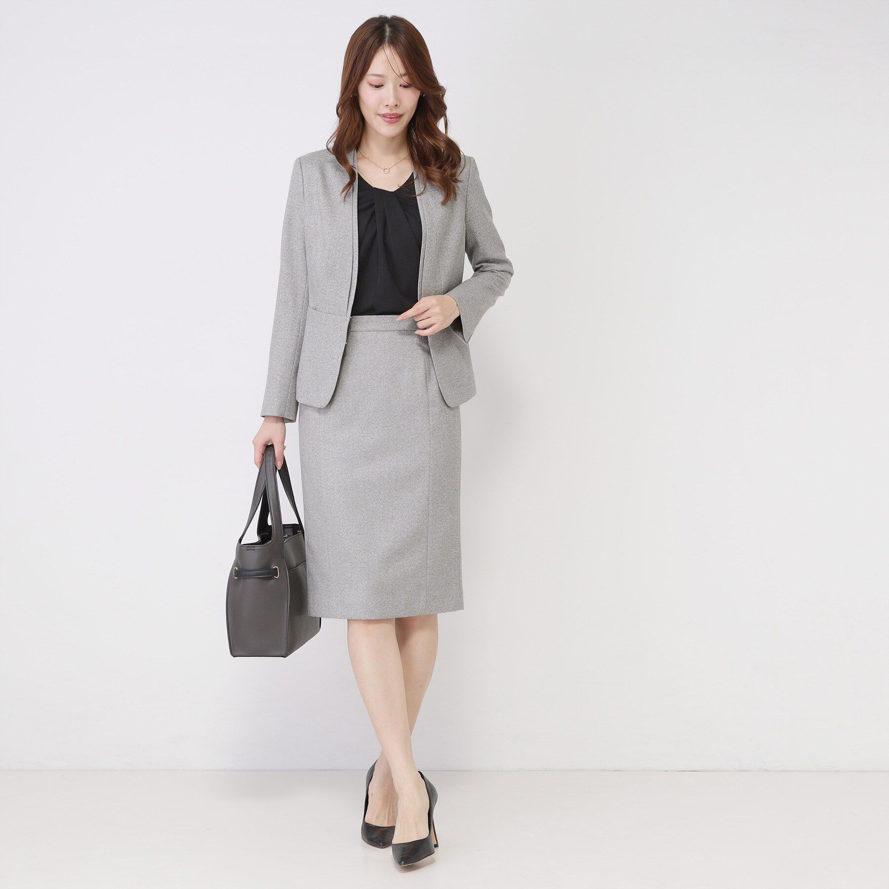 COUP DE CHANCE「【手洗い可／日本製／スーツ可】タイトシルエットスカート」|スカート|