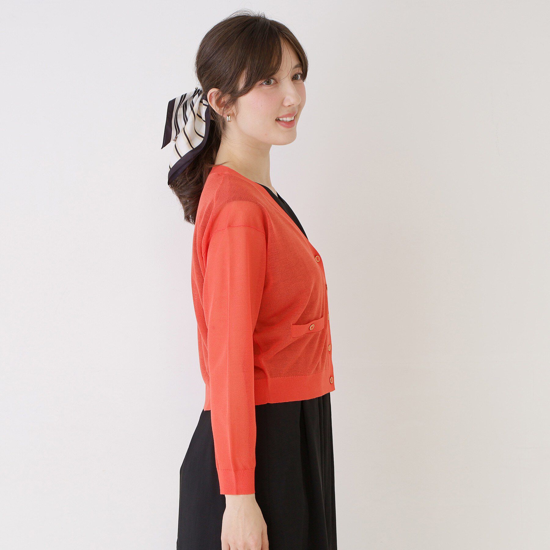 COUP DE CHANCE「【手洗い可】シアーカーディガン」|カーディガン|