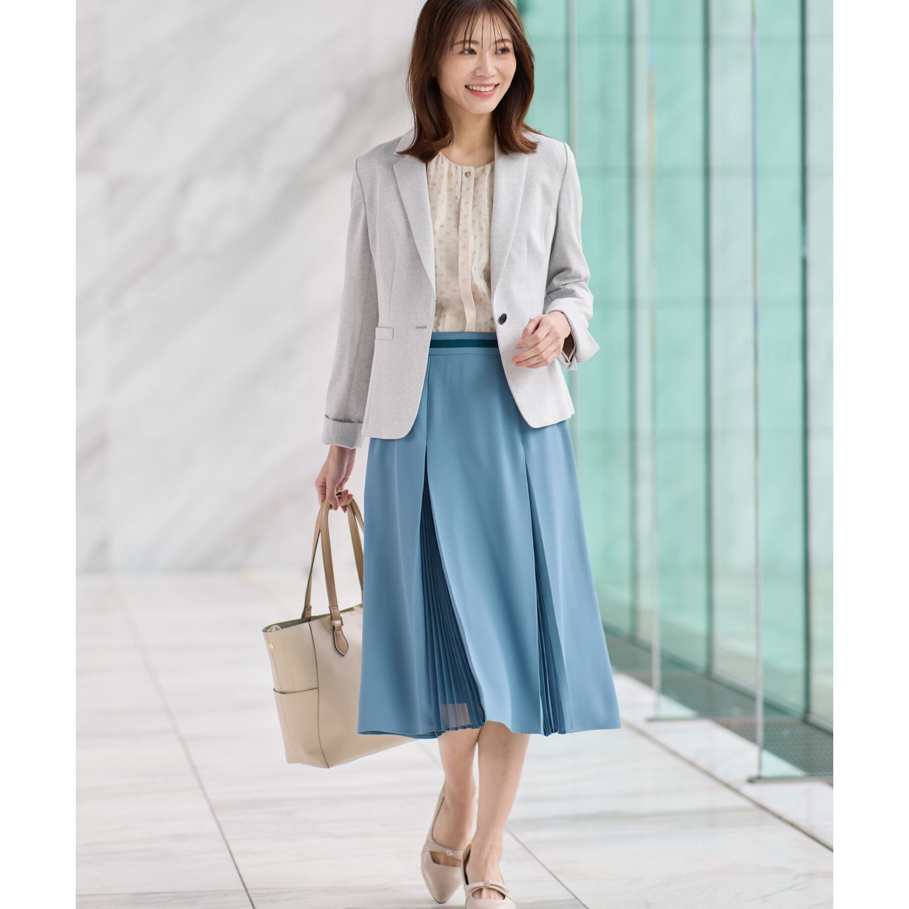 Reflect「【たっぷり収納！あおりポケット／WEB先行カラーあり】A4サイズトートバッグ」|トートバッグ|