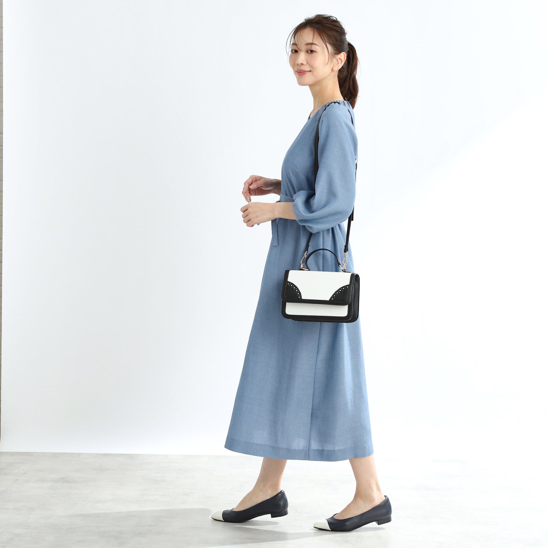 Reflect「【ショルダー付き】バイカラーバッグ」|ショルダー・メッセンジャー|