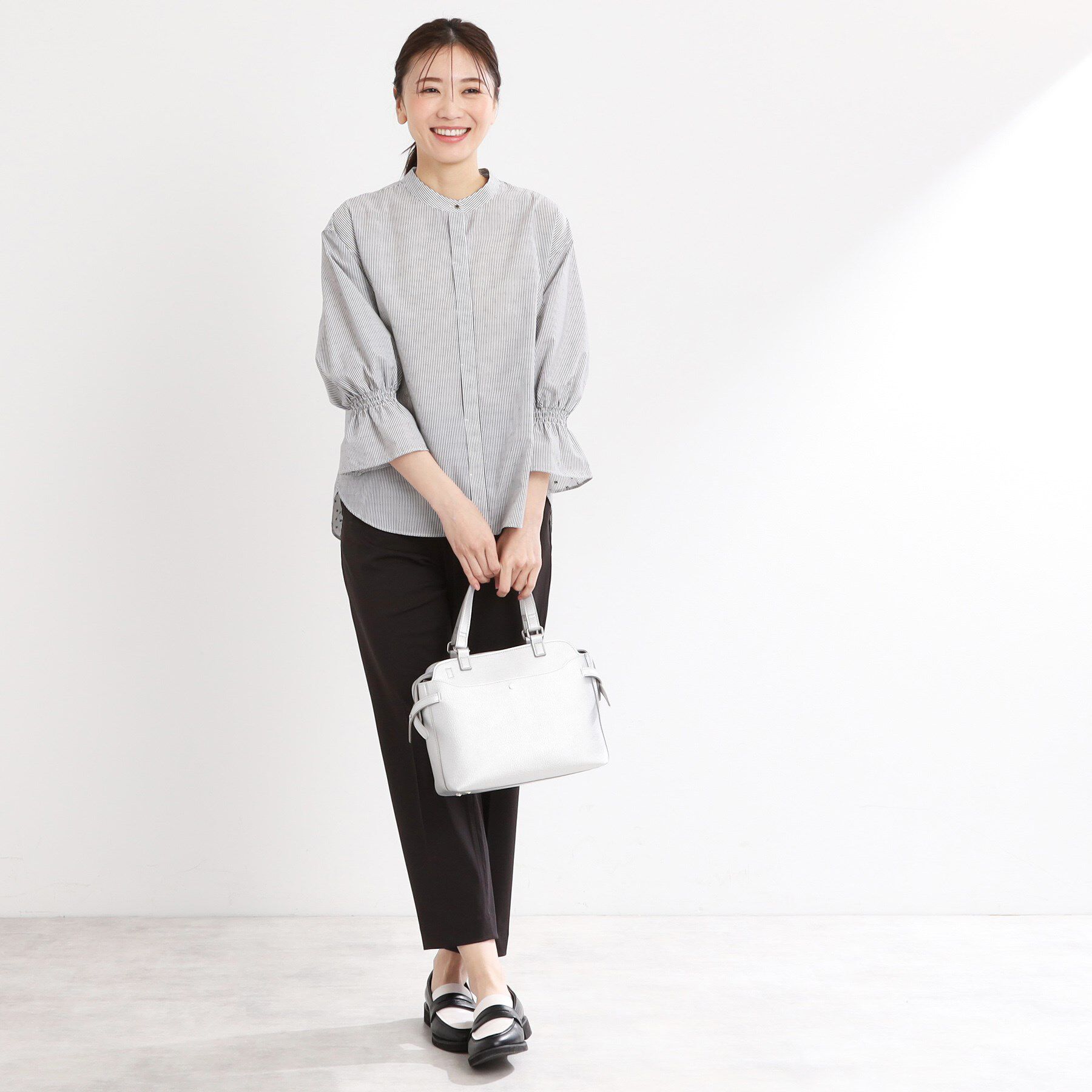 Reflect「【洗える】キャンディースリーブブラウス」|シャツ・ブラウス|