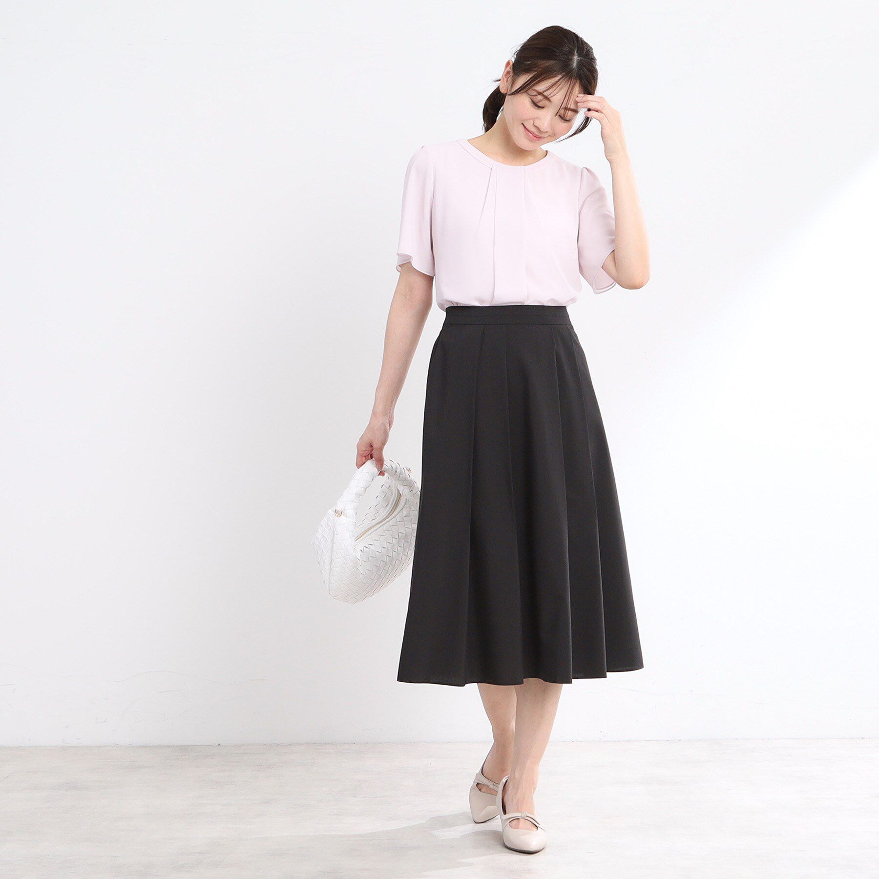 Reflect「【マシンウォッシュ可】プリーツスカート」|スカート|