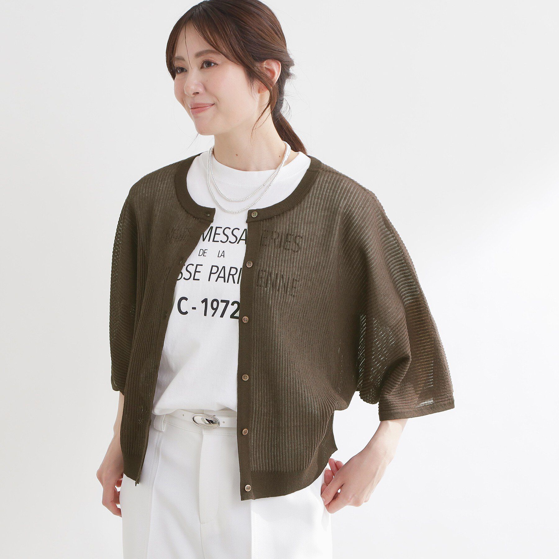 Reflect「【前後2WAY】リラクシーニットトップス」|ニット・セーター|