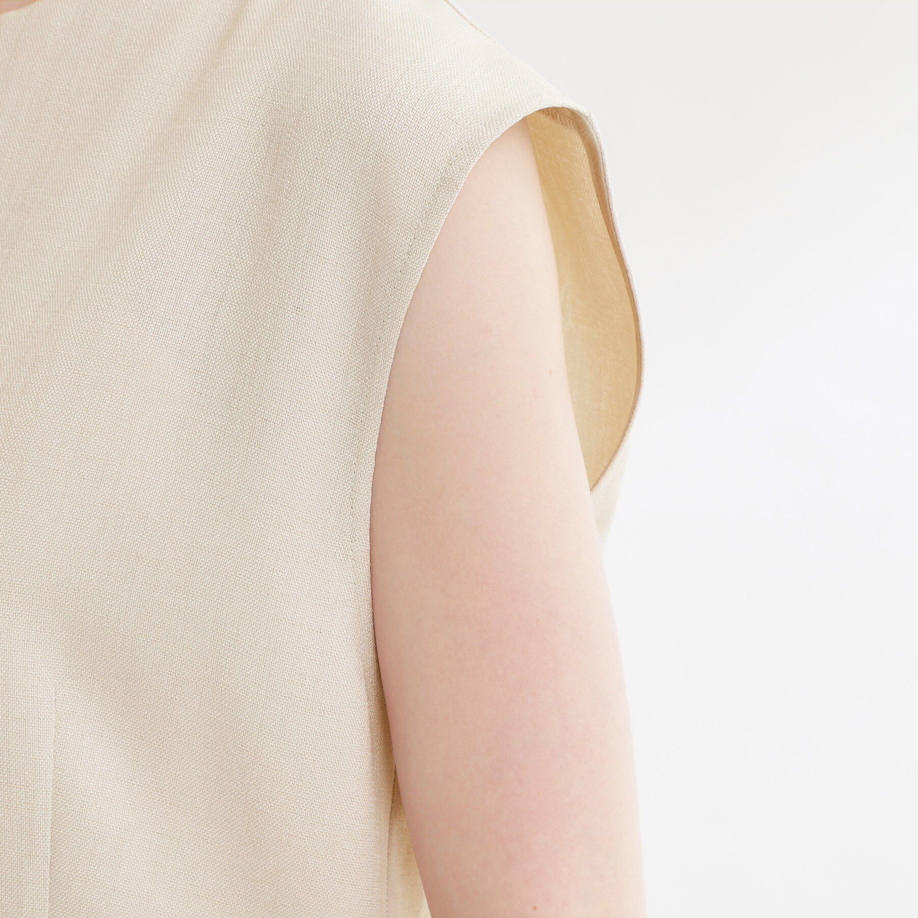 Reflect「【セットアップ可】リネンライクプルオーバージレ」|ベスト・ジレ|