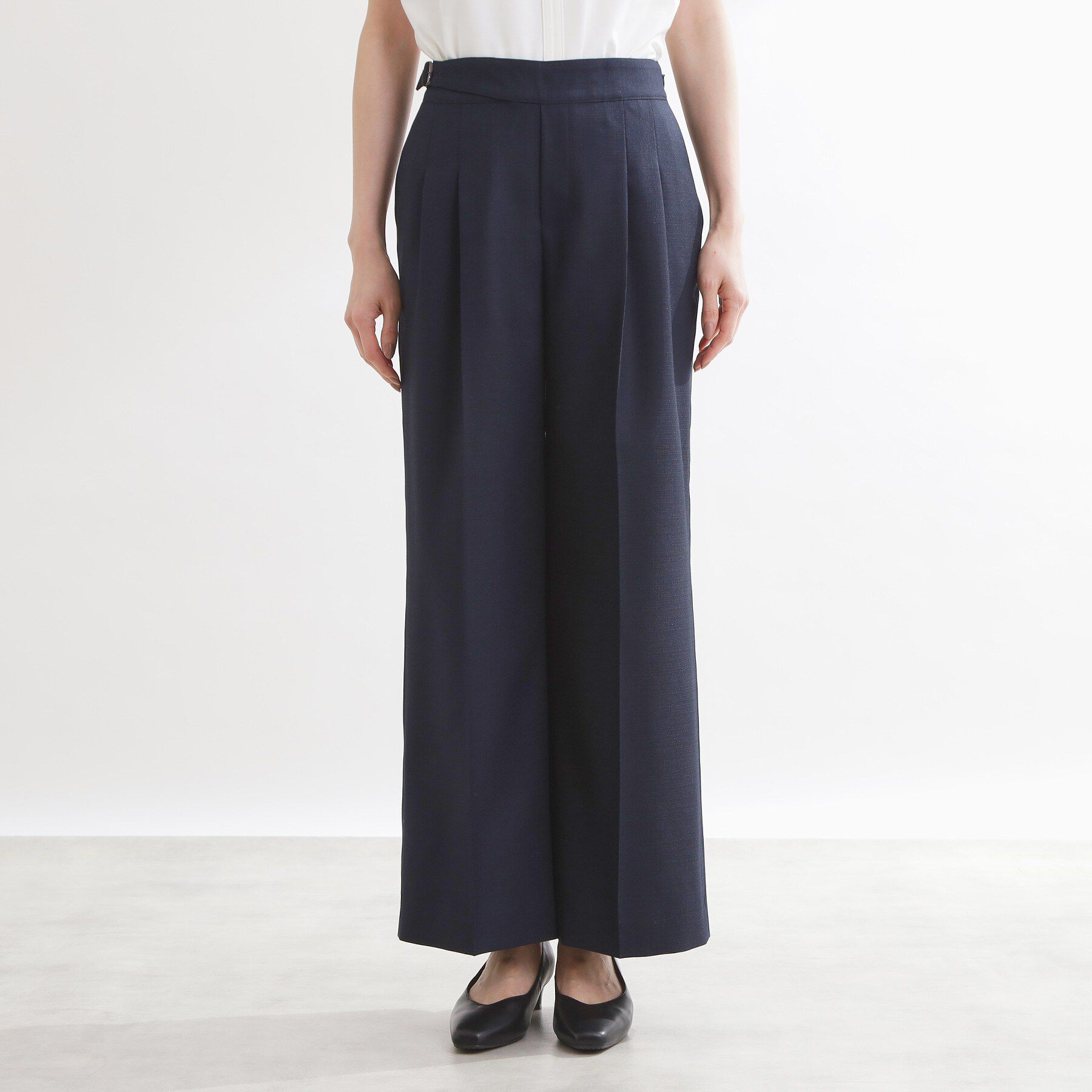 Reflect「グルカ風ベルトデザインワイドパンツ」|その他|