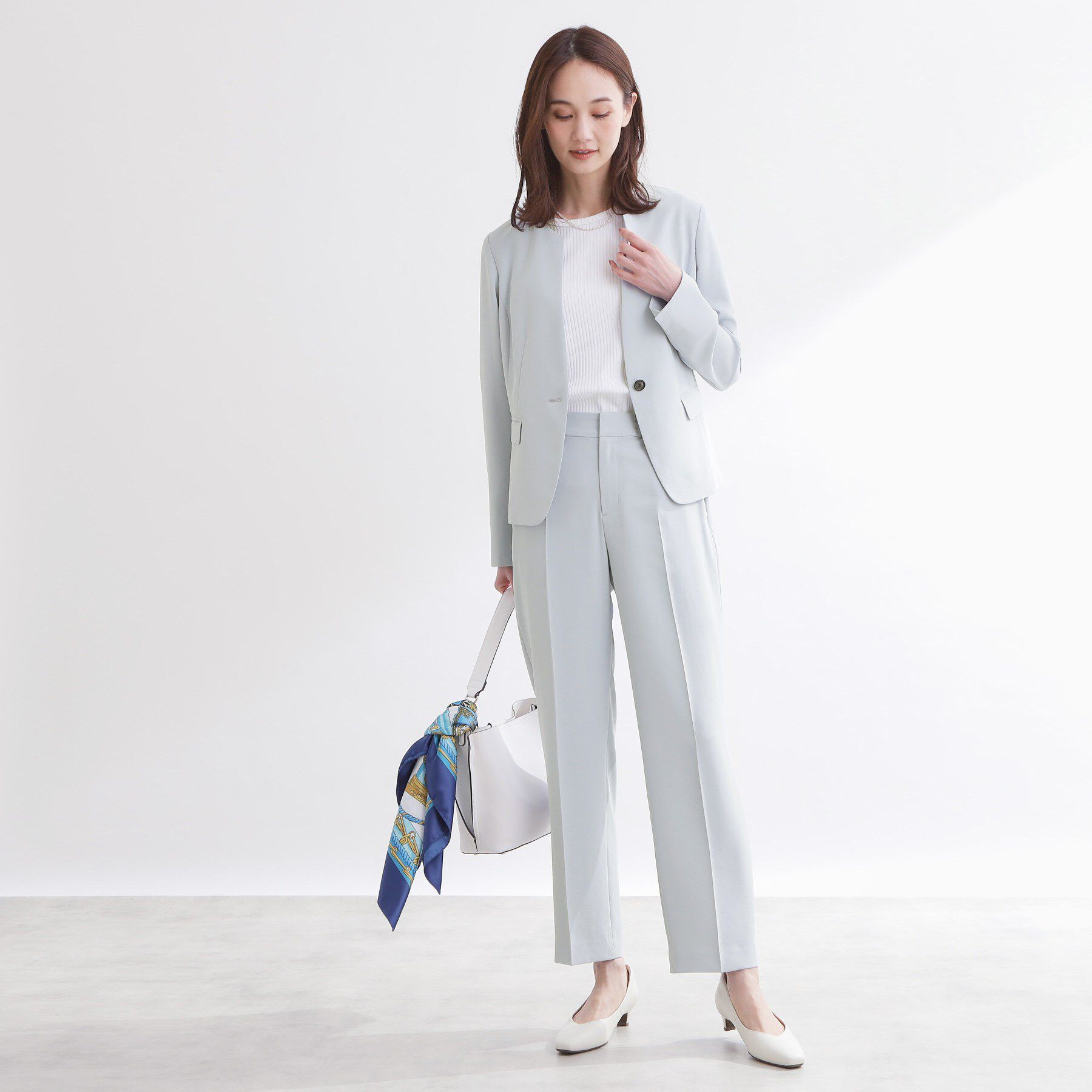 Reflect「【UVカット／接触冷感／セットアップ可】センタープレステーパードパンツ」|その他|