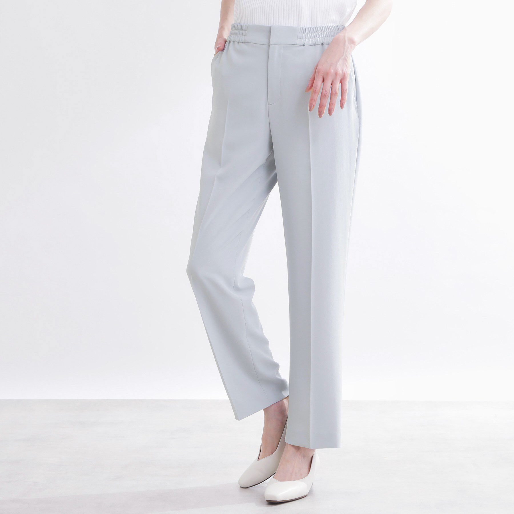 Reflect「【UVカット／接触冷感／セットアップ可】センタープレステーパードパンツ」|その他|