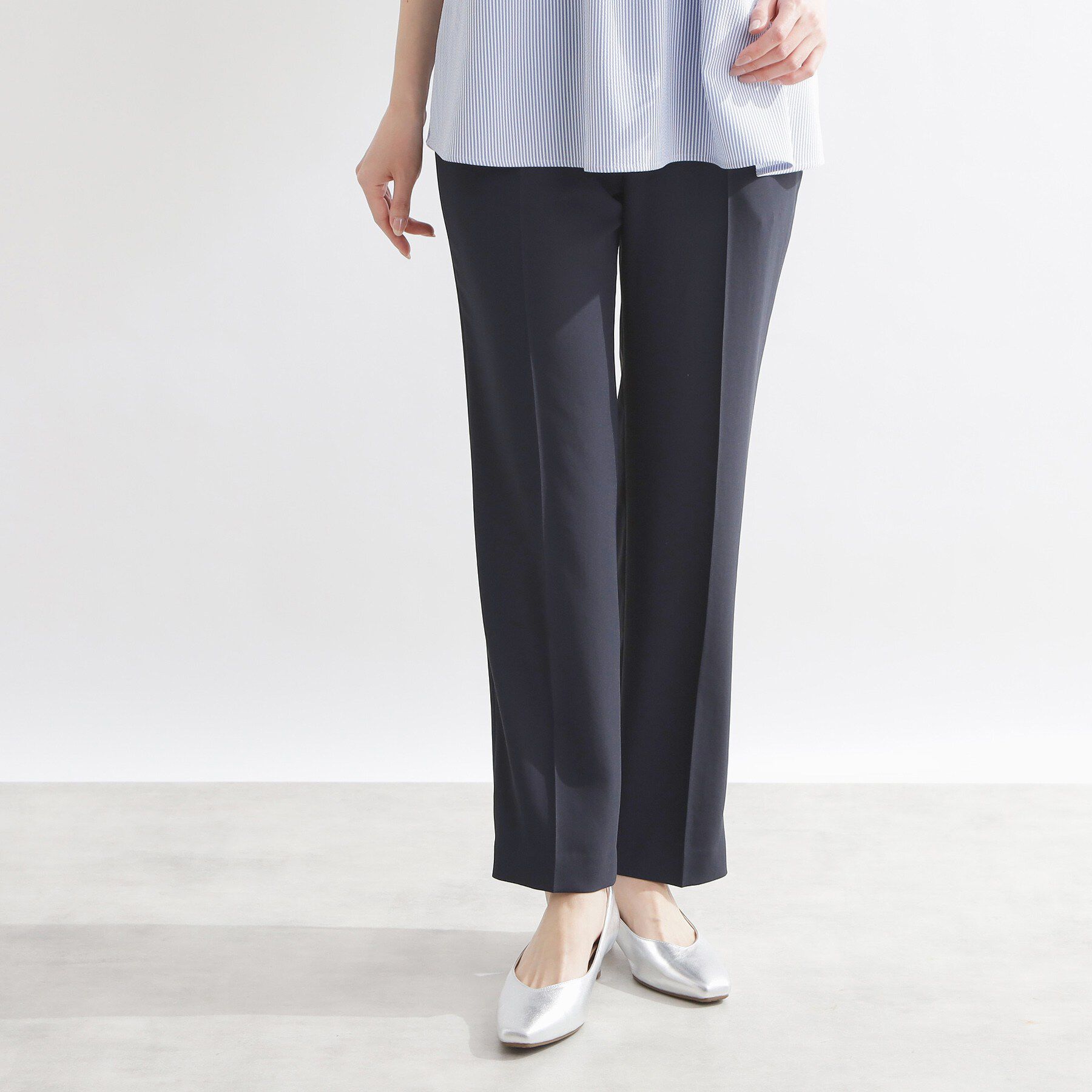 Reflect「【UVカット／接触冷感／セットアップ可】センタープレステーパードパンツ」|その他|