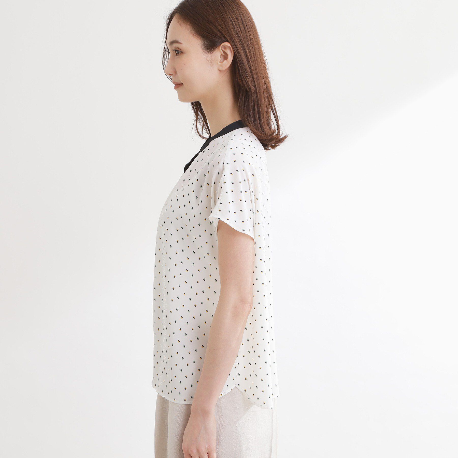 Reflect「【通勤におすすめ◎】ジョーゼットブラウス」|シャツ・ブラウス|