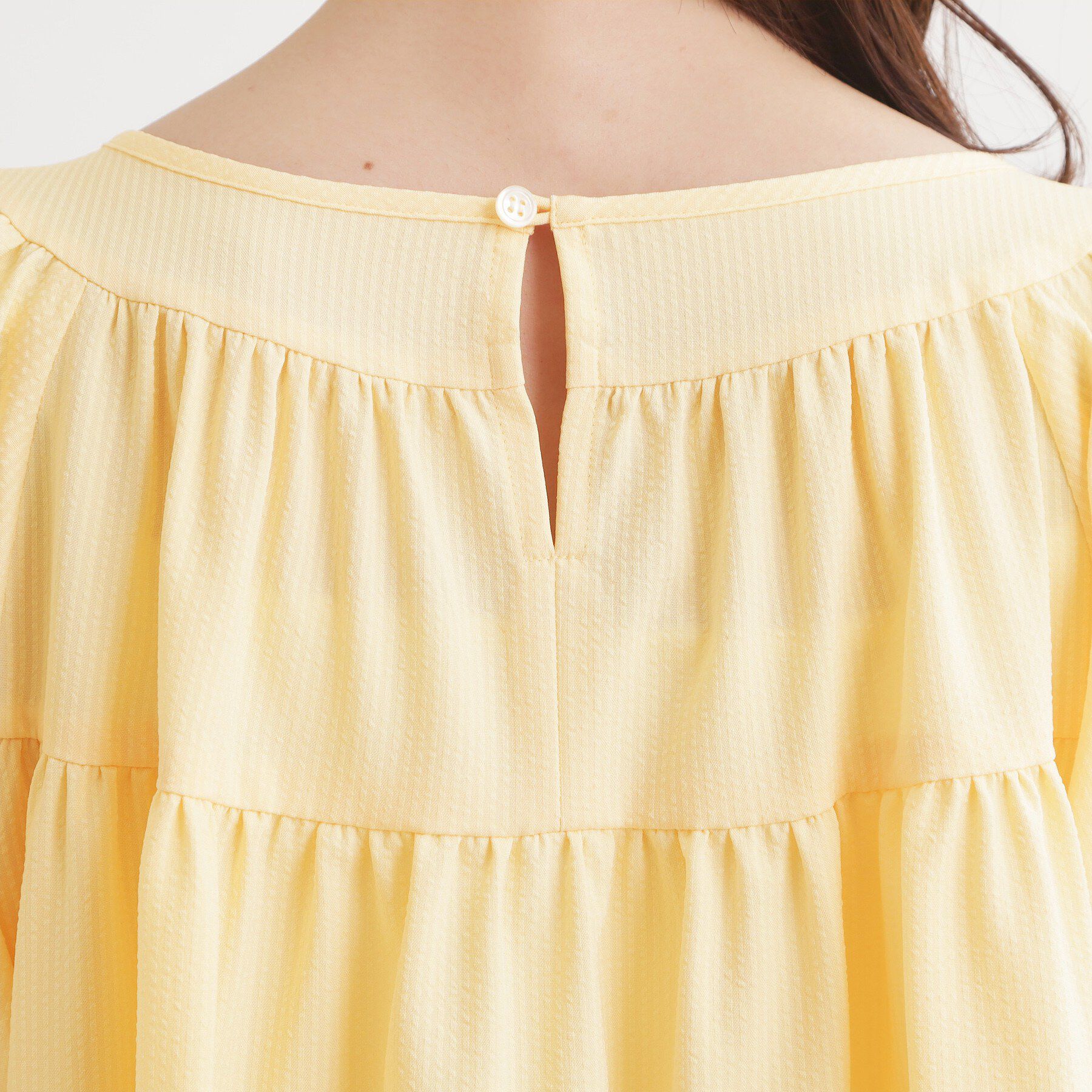 Reflect「ギャザーデザインブラウス」|シャツ・ブラウス|