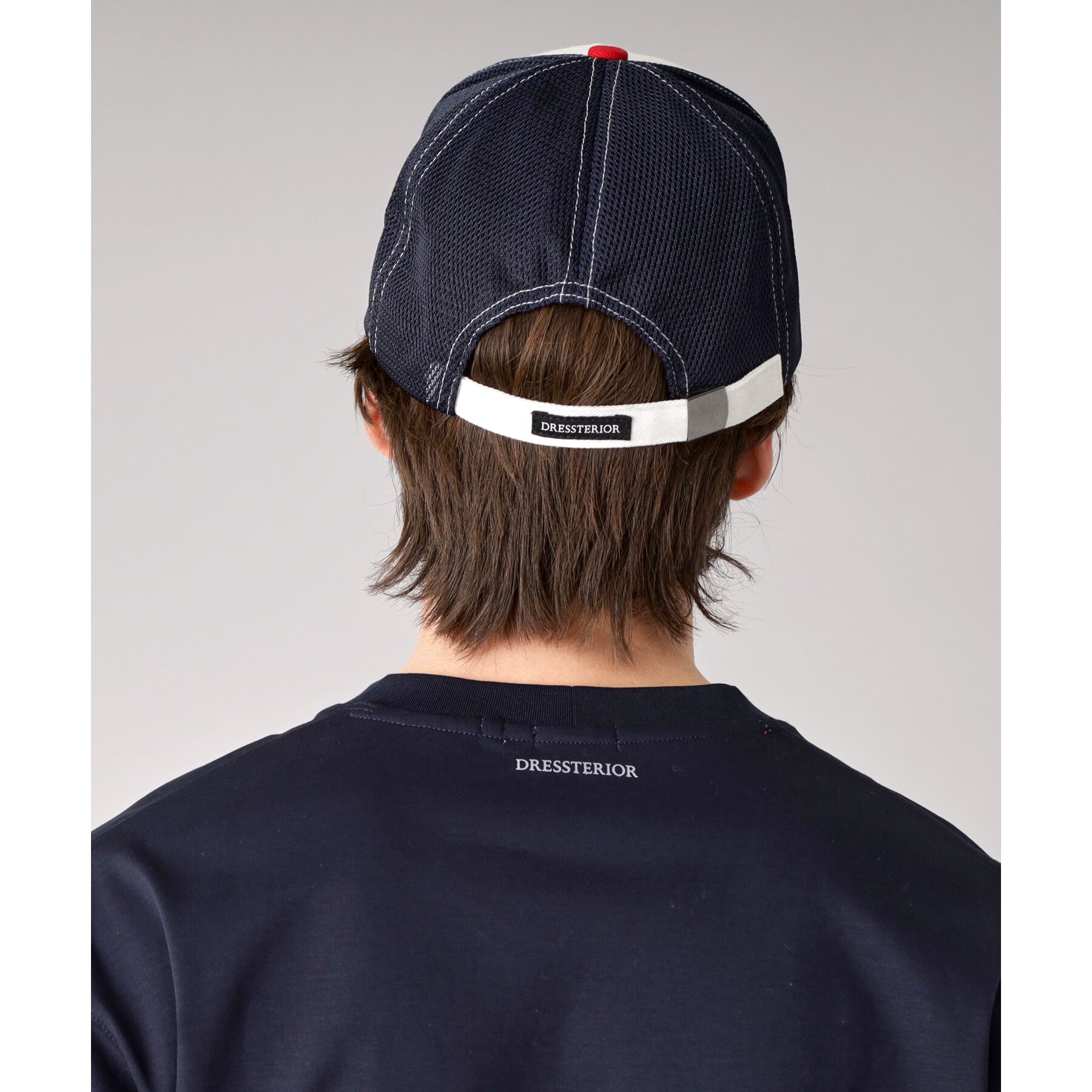 DRESSTERIOR「Dロゴ メッシュキャップ」|キャップ・キャスケット|