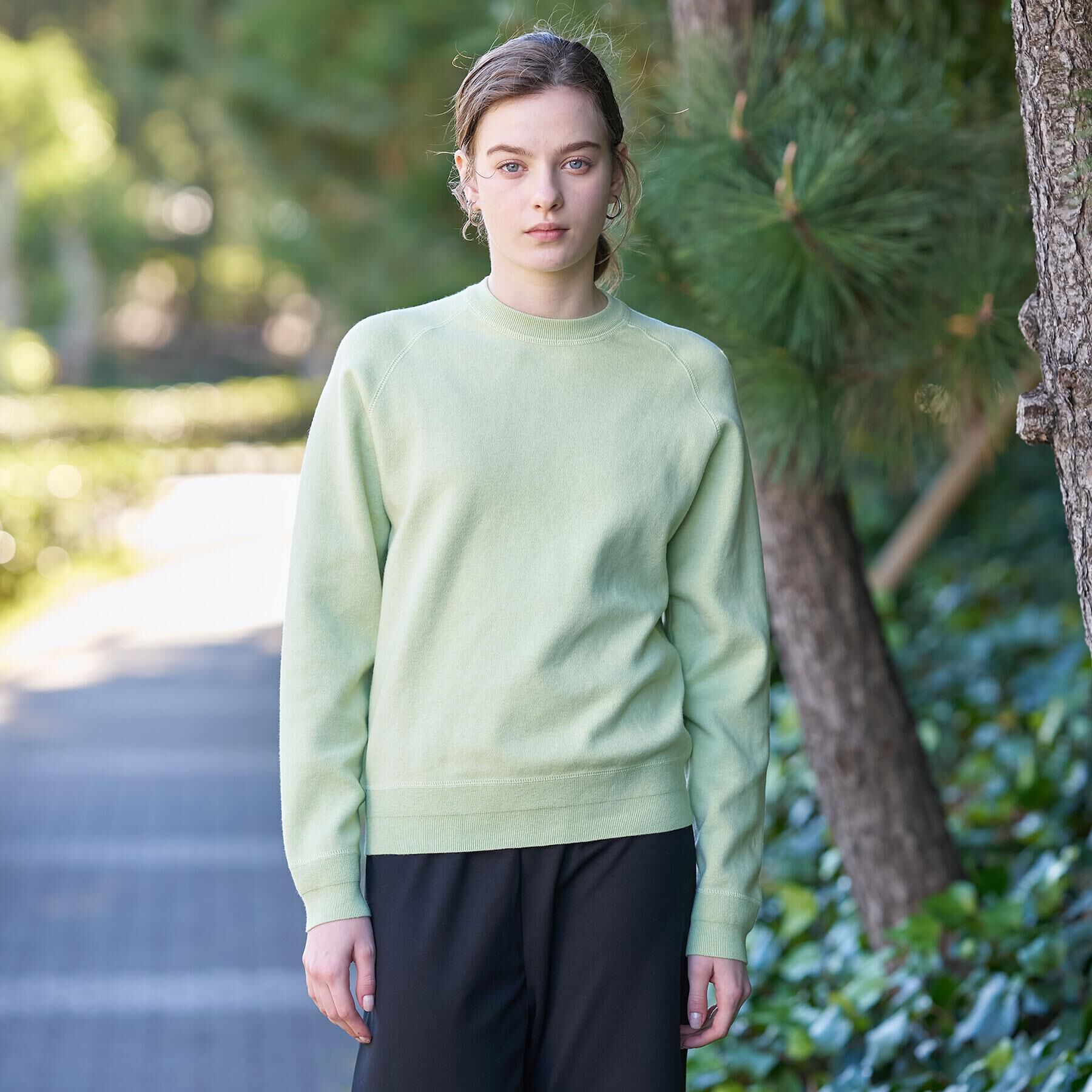 DRESSTERIOR「ウォッシャブルコットンカシミヤプルオーバーニット」|ニット・セーター|