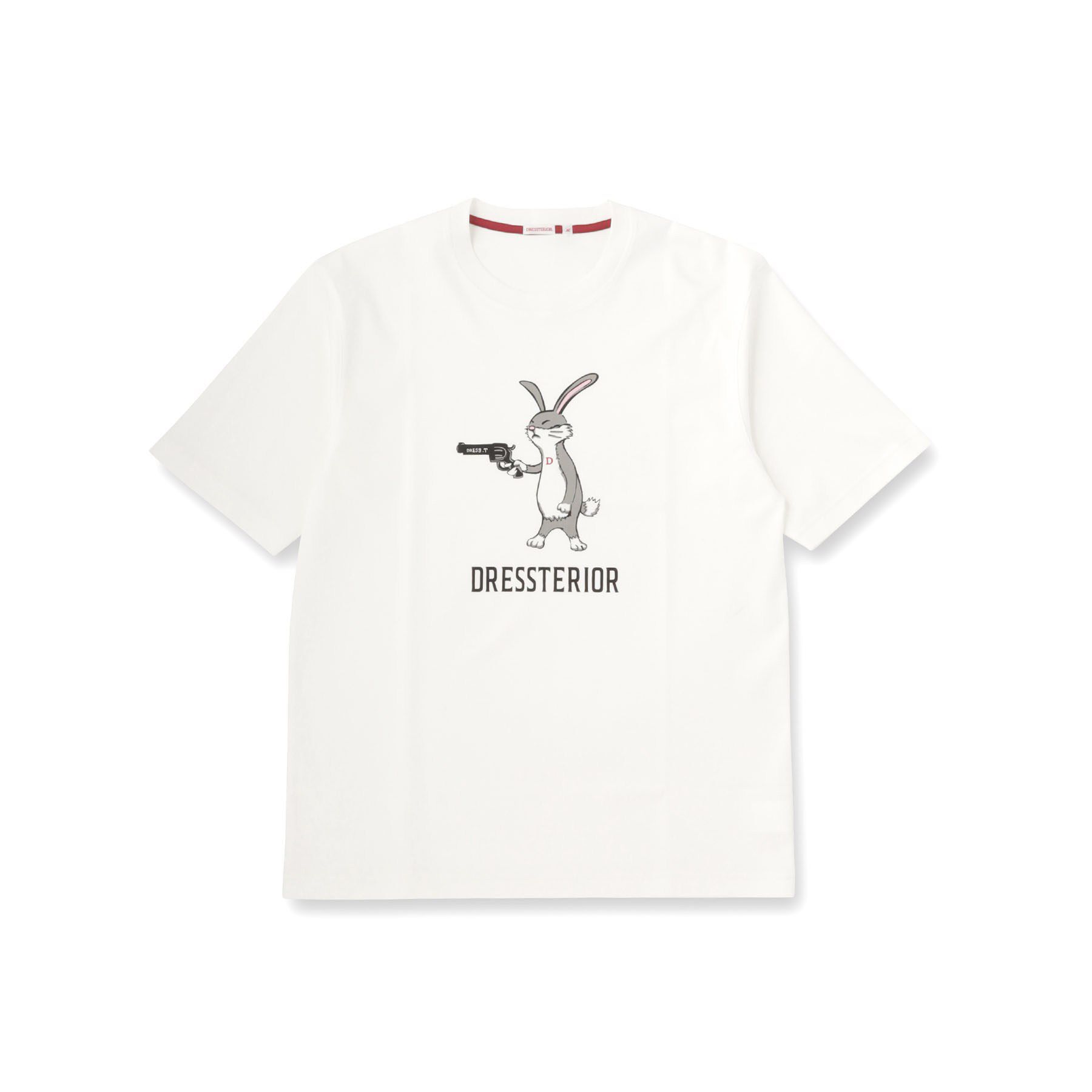 DRESSTERIOR「【接触冷感／抗菌防臭／消臭】ICE CLEAR COTTON ガンラビットTシャツ」|Tシャツ・カットソー|