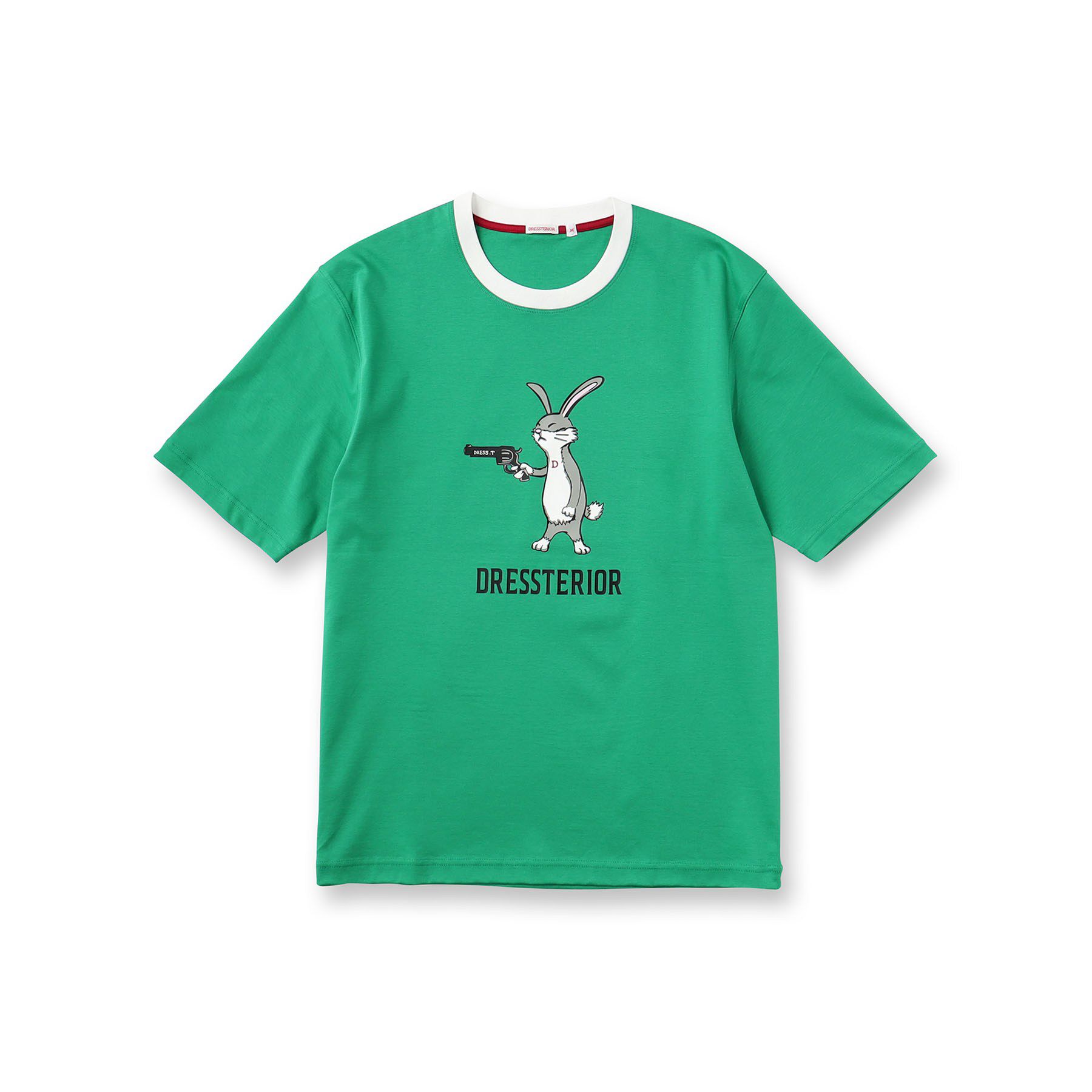 DRESSTERIOR「【接触冷感／抗菌防臭／消臭】ICE CLEAR COTTON ガンラビットTシャツ」|Tシャツ・カットソー|