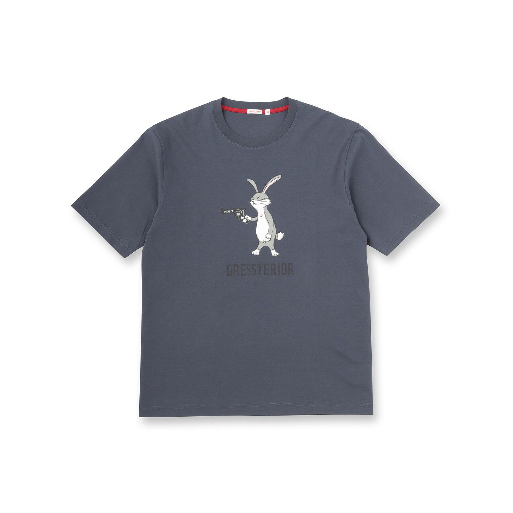 DRESSTERIOR「【接触冷感／抗菌防臭／消臭】ICE CLEAR COTTON ガンラビットTシャツ」|Tシャツ・カットソー|