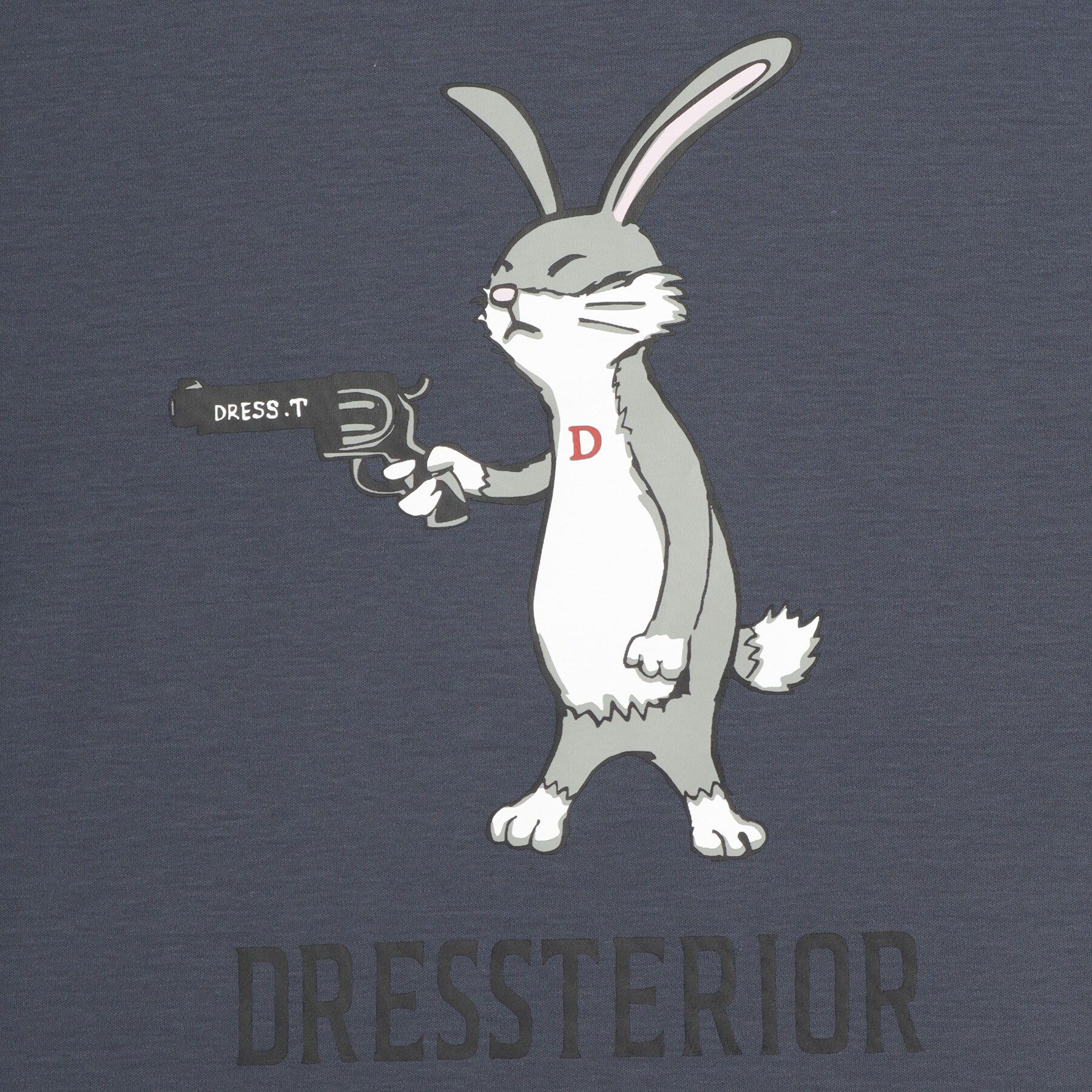 DRESSTERIOR「【接触冷感／抗菌防臭／消臭】ICE CLEAR COTTON ガンラビットTシャツ」|Tシャツ・カットソー|