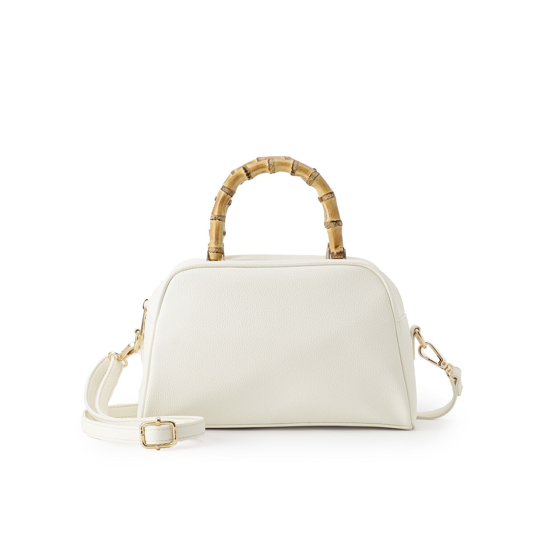 grove「【雑誌掲載】バンブーハンドル2WAYボストン」|ボストンバッグ|